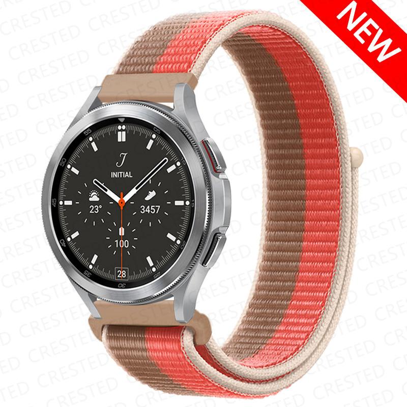 Ремешок 22 мм 20 мм для Samsung Galaxy watch 4 classic/46 мм/Active 2/3/Gear S3/браслет amazfit correa Huawei watch GT 2/3 Pro Band