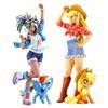 My Little Pony Bishoujo Статуэтка Эпплджек Твайлайт Спаркл Пинки Пай Флаттершай 1/7 Анимация ПОЛИВИНИЛХЛОРИД Фигурка Действия Игрушка Коллекционер