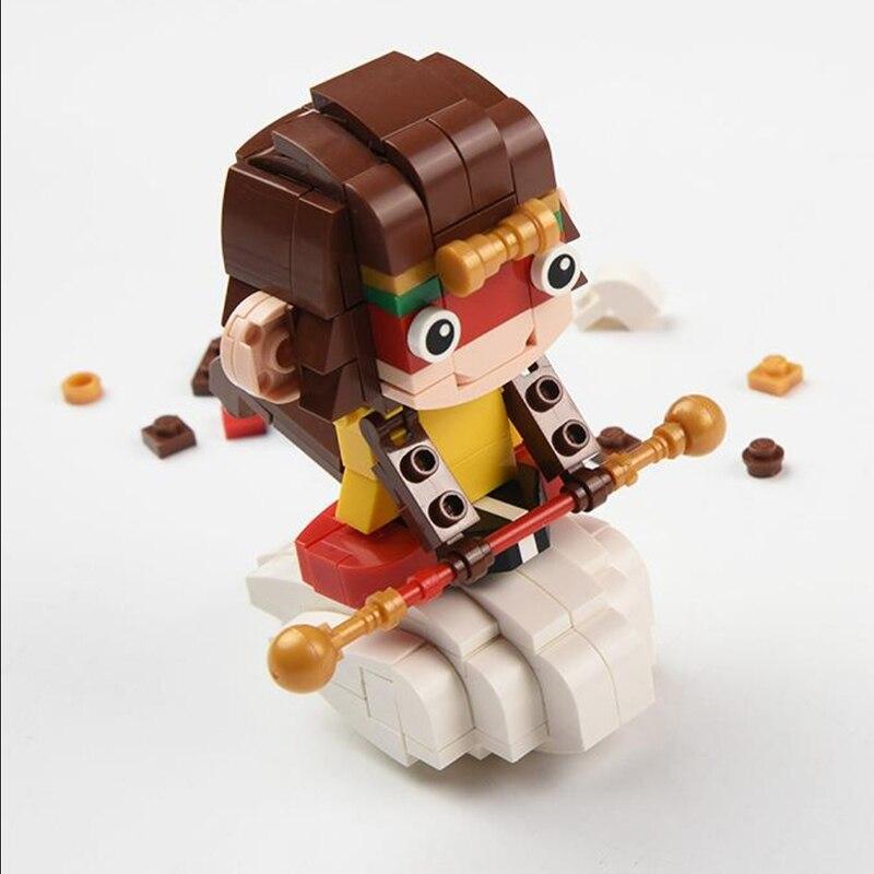 LOZ 1440 Legend Journey To The West Monkey King Animal Monster 3D Model Mini Blocks Bricks Building Toy for Children Gift No Box
