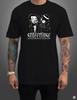 Streetwise Графическая футболка The Chase Черная M-L-XL-2XL-3XL-4XL-5XL Унисекс футболка