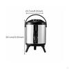 Commercial Tea Barrel Long Insulation Large Capacity Insulated Dispenser LeakResistant Design