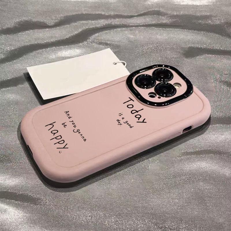 Ins Simple Smiley Face for IPhone17 for Apple 14/13 Female 12pro Mobile Phone Case 15max Creative 16/11