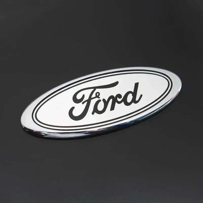 for Ford Fiesta Ranger Focus Explorer Fusion F150 F250 Escape Bronco Mondeo Transit ABS Car Body Trunk Hood Badge Decals Sticker
