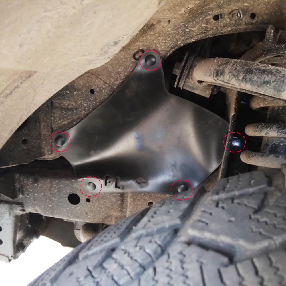 20 шт., брызговики, щитки, винты, фиксаторы фартука, заклепки для Toyota RAV4 XA20 XA10 1991-2003 2004 2005 9046710107