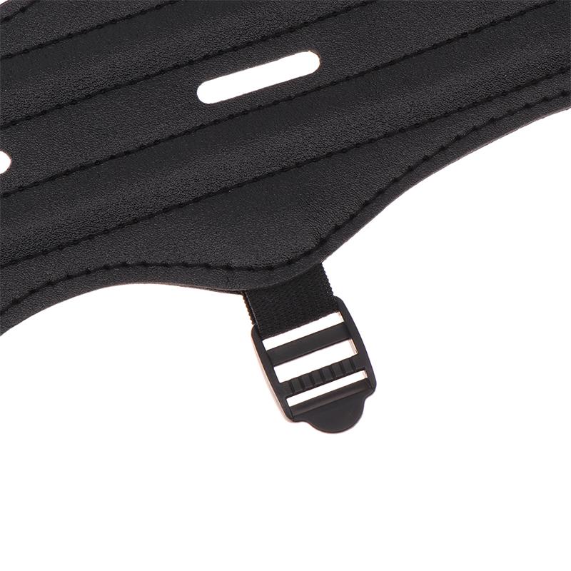 Leather Archery Equipment Arm Guard 3 Straps Protection Forearm Safe Adjustable Bow Arrow Hunting Shooting Training Accessories