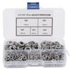 700pcs M3M8 Combination Box Stainless Steel 304 External Toothed Washer Kit