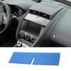 Blue Carbon Fiber Dashboard Center Decorative Sticker For Jaguar F-TYPE 2013-22