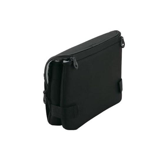 Термосумка Soft Cooler 5 л, полностью черная, изолированная сумка, 5-слойная конструкция изоляции, складная, компактная, водоотталкивающая ткань, тип-коробка, RFD-0051 ALB