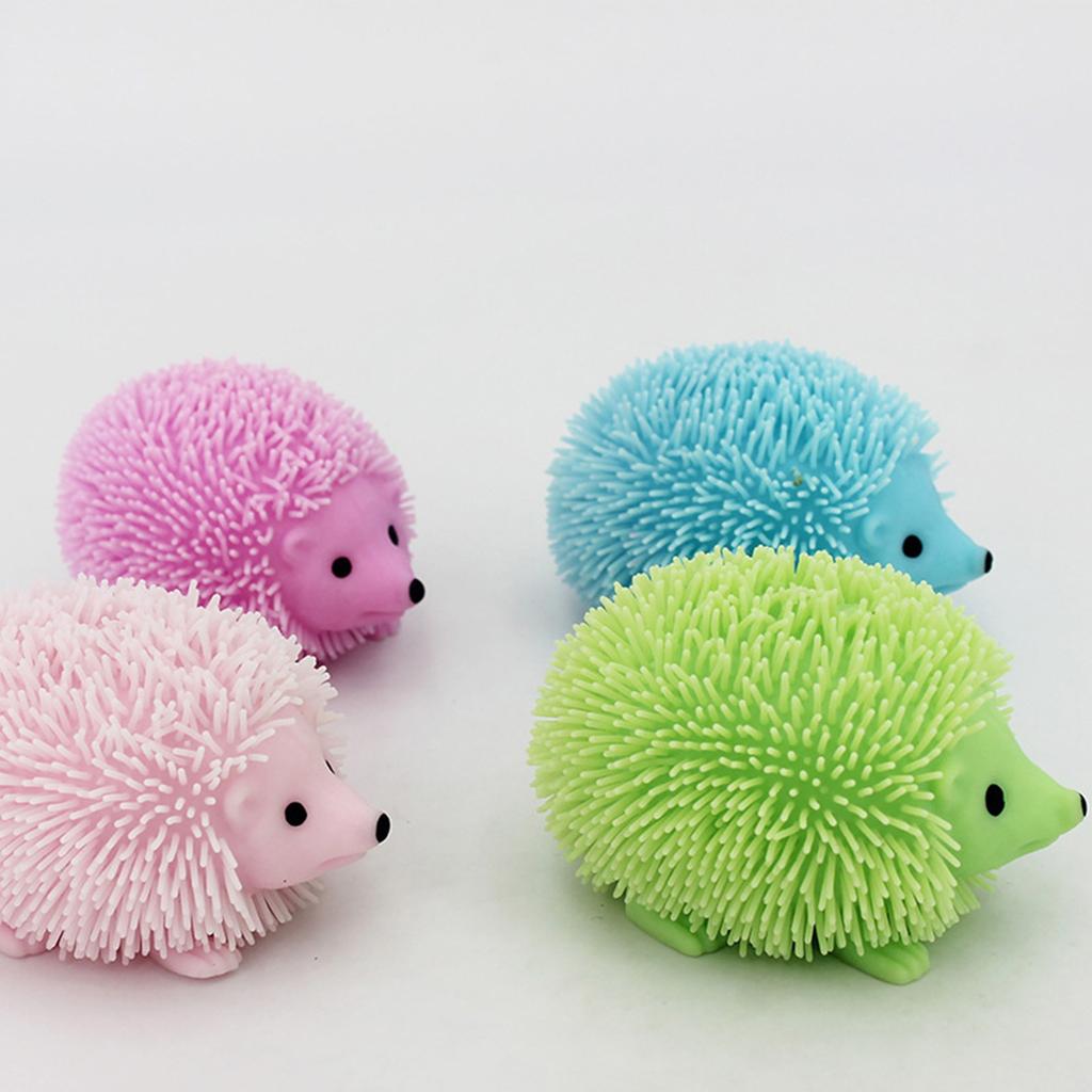 Creative Squeezing Children's Decompression Toy Doll, Small Hedgehog  Ball Flash Squeezes Toy