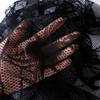 Жуткое украшение для Хэллоуина Черная кружевная скатерть-дорожка с паутиной для праздничной атмосферы Скатерти Декор