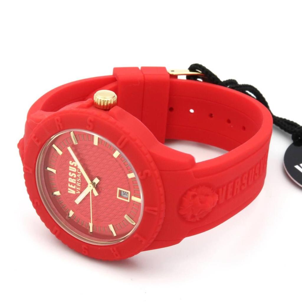 Used VERSUS VERSACE Versace watch red VSPOY8821 Versus
