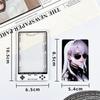 1 шт. Новый K-pop держатель для карт Корейская мода Прозрачный защитный дисплей для студенческой карты со шнурком Держатель для фотокарточек для детей Идола