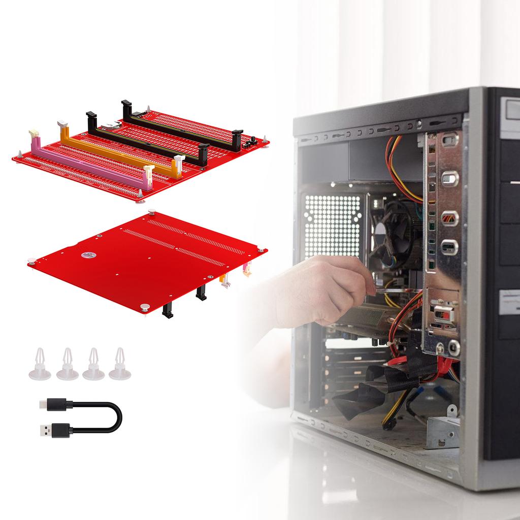 Тестер для карт памяти Memory Stick, тестер, линейное тестовое устройство, диагностический анализатор для материнской платы, слот для памяти DDR3/4/5, тест