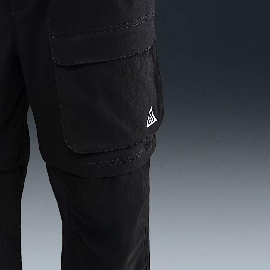 Nike ACG Брюки-карго мужские Черные Средние HV0592-010