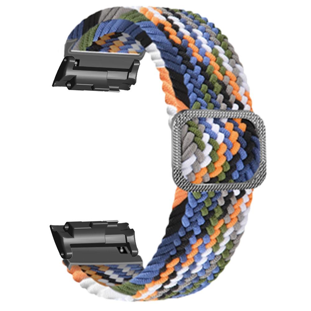 X-shape Rhinestone Decor Alloy Watch Band Wrist Strap for Fitbit Alta HR