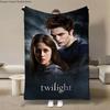 Warm Soft Classic Movie T-Twilight  Print Blanket Fluffy Children and Adults Sofa Plush Bedspread Throw Blanket for Sofa Bed