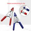 10Pcs 2 Inch Metal A-Shaped Spring Clip Multi-Purpose Woodworking Electrician Powerful Spring Clamps A Clip Hand Tools