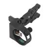 Compound Bow Sight with Level Sight Light 5 Pin Two Way Adjustable Archery Accessories for Outdoor Hunting