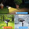 Solar 1PC Spot Light 20LED Outdoor Garden Solar Landscape Spotlights IP65 Waterproof 2 Mode Wall Light Door Backyard Garage