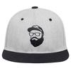 Grey Cool Hip Hop Cap Men Women Hats Vintage Embroidery Character Baseball Caps Gorras Snapback Hat