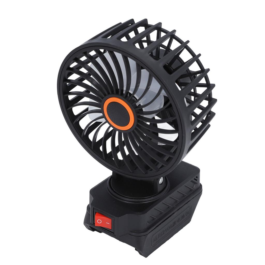 Camping Fan 4 Inch Multifunctional Lithium Battery Operated Portable Outdoor Fan for Dartek 20V