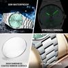 LIGE Fashion Classic Man Watch Waterproof Luminous Date Week Luxury Watch For Men Stainless Steel Quartz Business Men's Watches