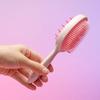 Double-sided Toothed Shampoo Brush Long Handle Scalp Massage Portable Wet Dry Hair Detangling Comb Hair Cleaning Tool Body Scrubber