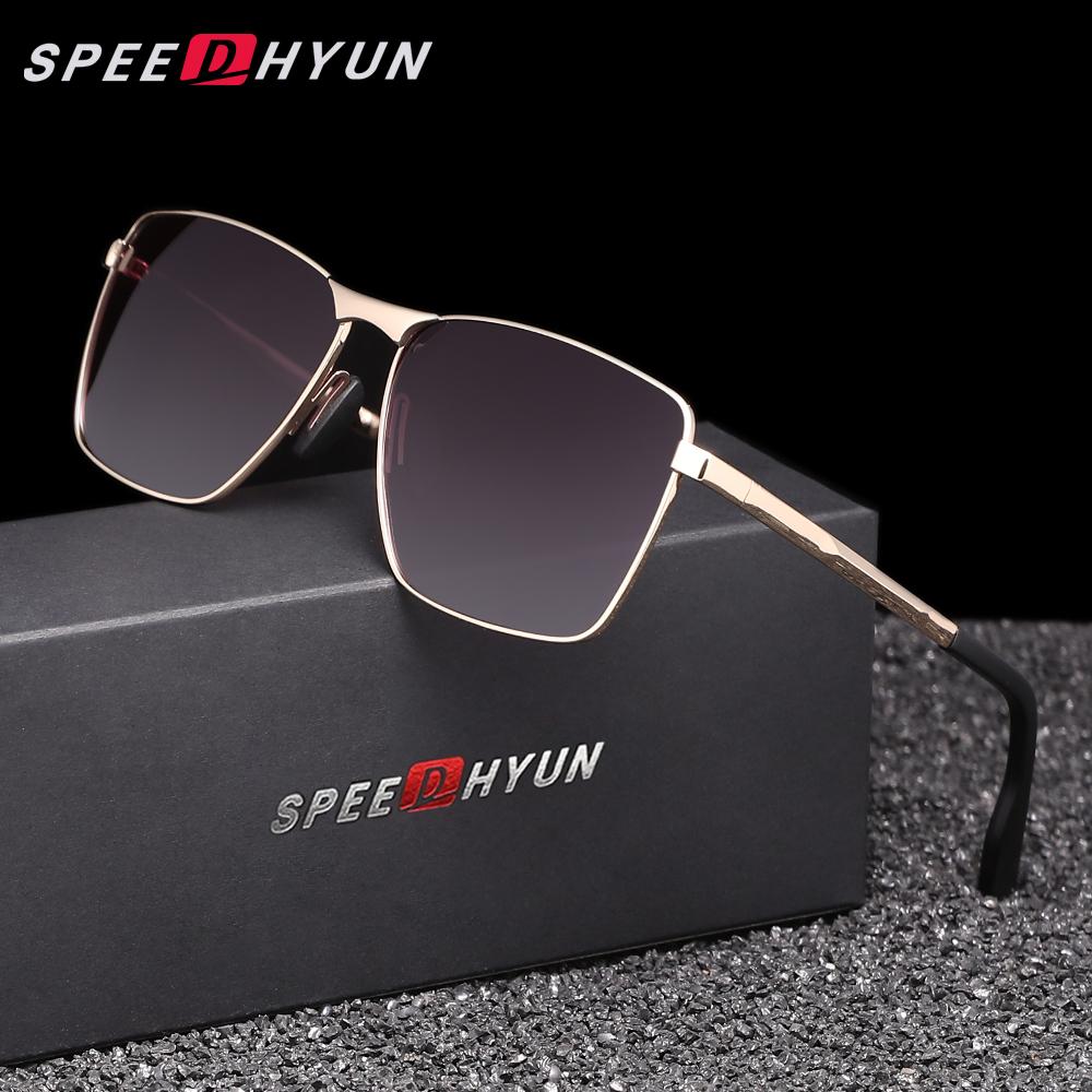 SPEEDHYUN Легкие классические солнцезащитные очки с полной защитой от ультрафиолета, поляризованные
