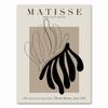 Henri Matisse Abstract Painting Minimal Illustration Wall Art Canvas Prints Vintage Beige Wall Pictures Home Decor No Frame