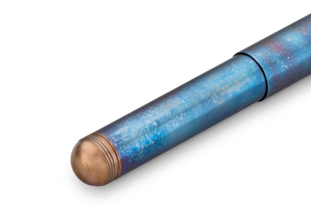 Kaweco Ручка перьевая Sprat Fire Blue Fountain Medium, Официально импортированная, Перо, 10002061, Двойного назначения,