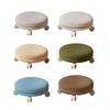 360° Rotating Rolling Stool Low Roller Seat Footstool Makeup Noise Universal Wheels