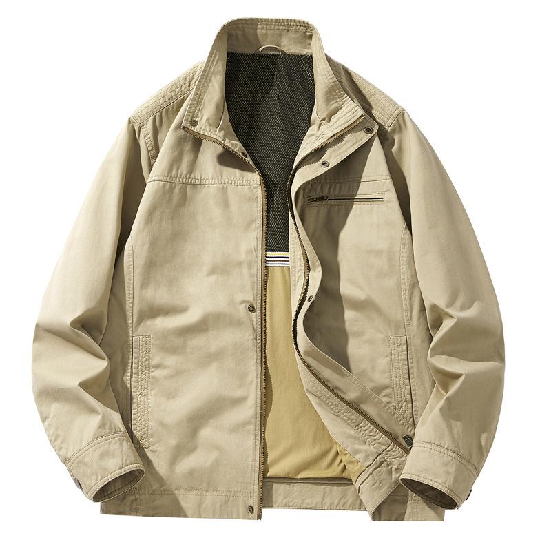 Jacket Men's Spring and Autumn Casual Loose Versatile Tooling Youth Trend Men's Jacket