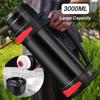 3L Large Capacity Thermos Bottle Stainless Steel Keep Warm Kettle Portable Water Bottle for Travel Camping Outdoor Drinkware