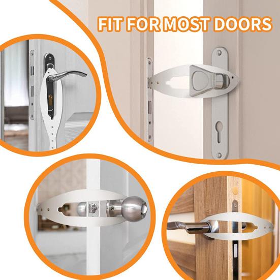 Дверная защелка для кошек, регулируемая, хорошая прочность, не допускает попадания собаки в туалетный лоток и кормушку для кошек, товары для домашних животных