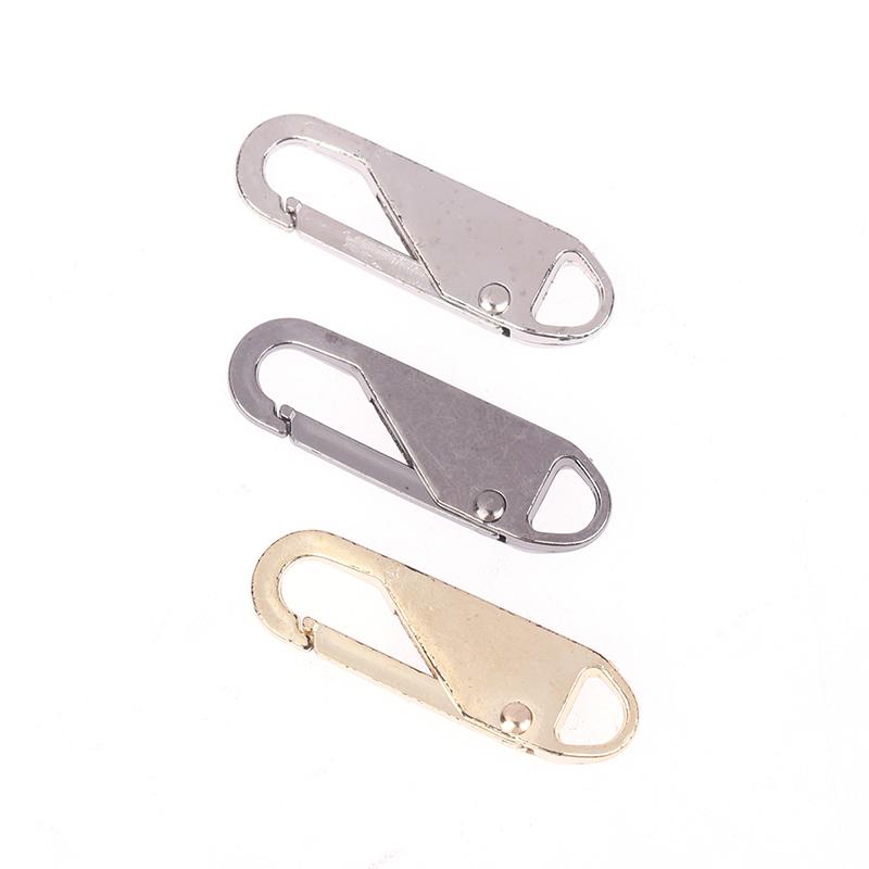 10 шт. универсальный съемный съемник молнии, металлические ремонтные комплекты для головки молнии, замена для сумки, сумки, ползунка на молнии для одежды