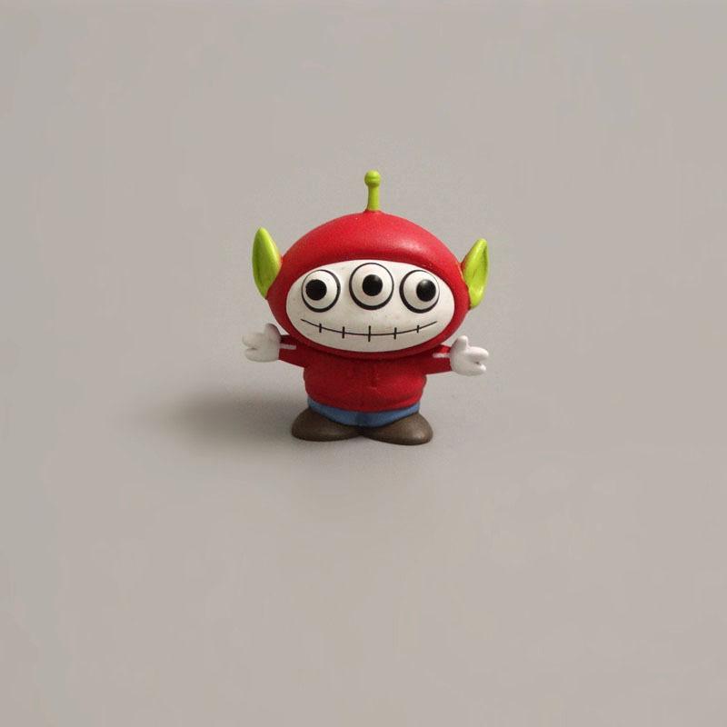 8 шт./комплект Фигурки из мультфильма История игрушек Аниме Милые Зеленые Инопланетяне Фигурка Действия Мини-Фигурка Набор Украшений Игрушка Кукла Подарок Красивый Дизайн