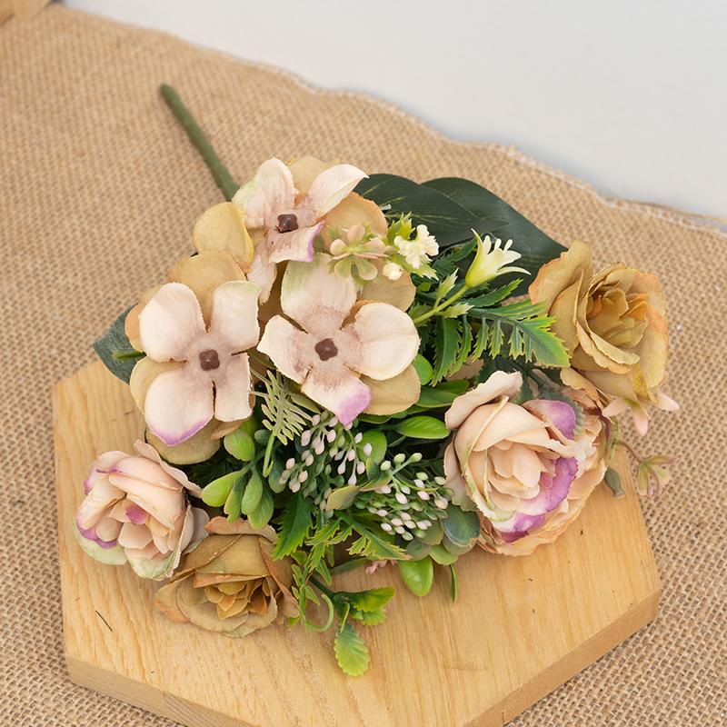 Шелковые искусственные розы цветы дешевые осенние украшения белые свадебные домашние рождественские осенние искусственные цветы букеты для поделок венок принадлежности