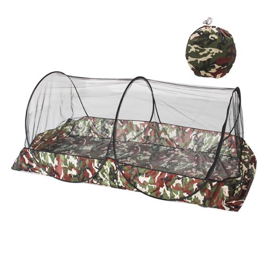 Camping Foldable Mesh Tent Single/Double Person Fly Protection Waterproof Portable No Installation Outdoor Travel Climbing Backpacking Shelter Net