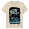 The Great Escape T-and kids tshirt Men Summer Classic War Prison Escape Movie Retro Graphic Short Sleeve Streetwear Fan Tee