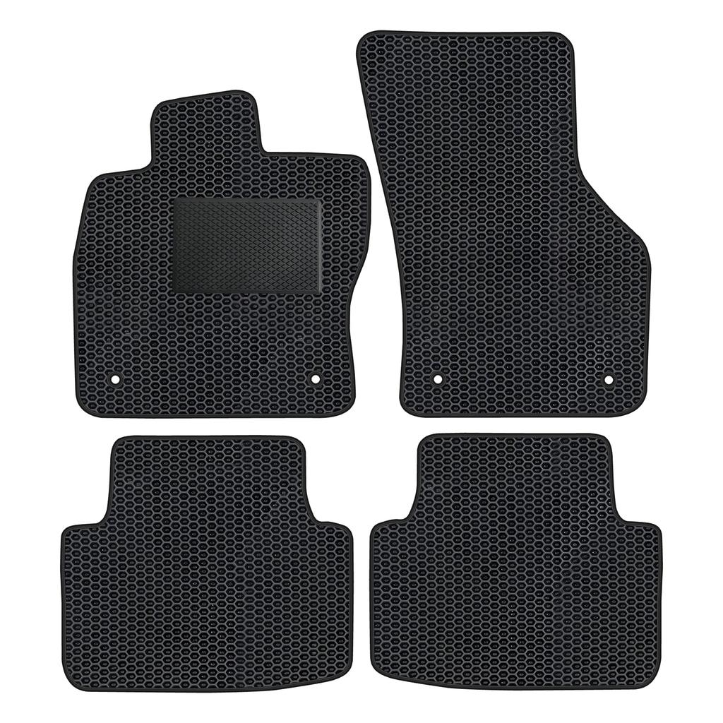 Set of Car Floor Mats Made of EVA, Fits VW Passat B8 from 2014 (with Additional Reinforcement)