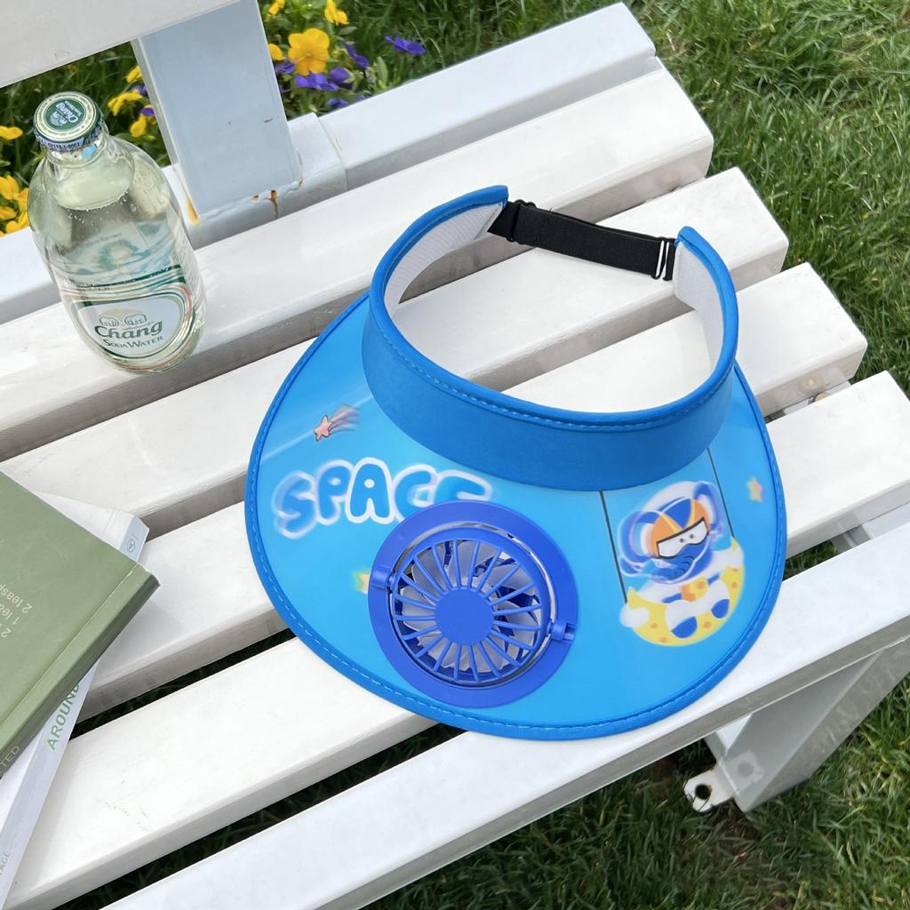 New Summer Fan Hat Adult Sun Hat Outdoor Leisure Sports Sun Protection Top Hat