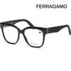 Salvatore Ferragamo Оправы для очков SF2956E 001 Черные с узором логотипа