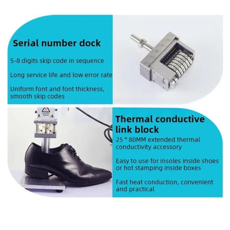 Ручной станок для горячего тиснения фольгой, тиснение логотипа, брендинговая машина, кожа, пластик, дерево, ПУ, ПВХ, логотип, бренд, инструмент для горячего прессования