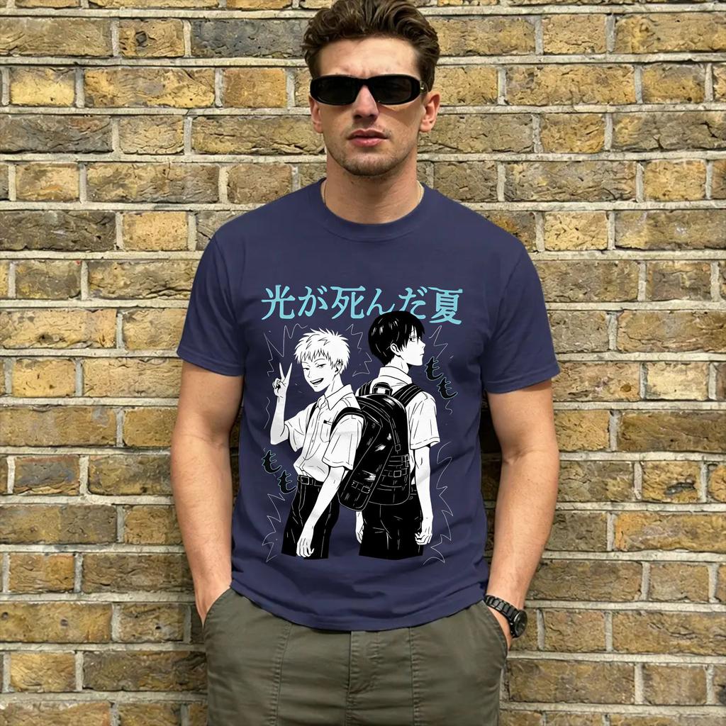 The Summer Hikaru Died T Shirts Unisex Cotton Funny TShirt O Neck Animate Tees Short Sleeve Clothes Summer
