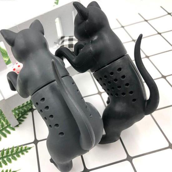 Инновационный диффузор для чая с точными отверстиями, очаровательное легкое чистое ситечко для чая для кошек