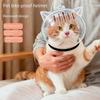 Cat Bubble Muzzle Breathable Sturdy Muzzle Mask Cat Head Cover Space Hood  Protective Helmet Anti-bite Pet Grooming Supplies