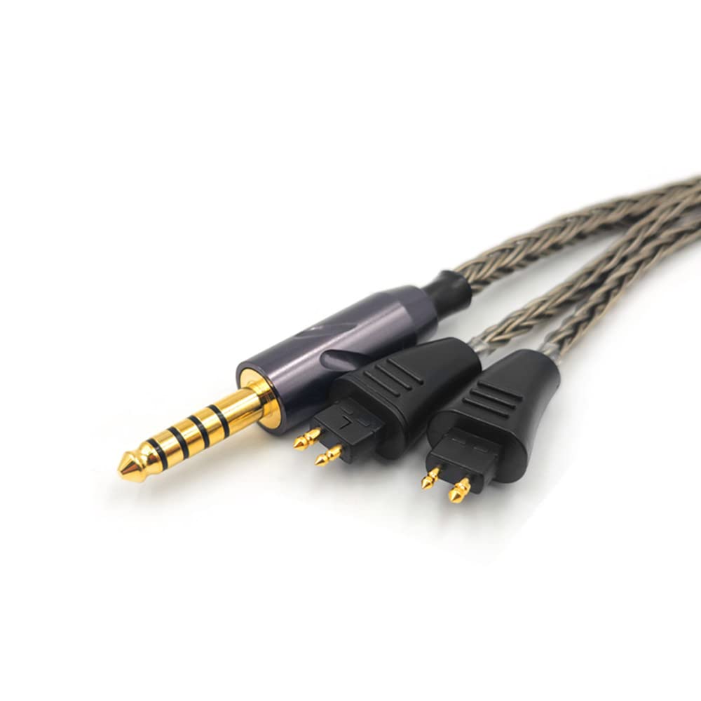 6N Монокристаллический Посеребренный TH900MKII TH610 Совместимый Обновленный Кабель 5-контактный Vivabo TH909 Совместимый Сменный Кабель для Наушников Медь/Серебро