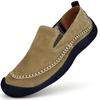 2024 Мягкие мужские мокасины Универсальные мужские удобные туфли для вождения Роскошные брендовые легкие мужские повседневные туфли Кожаные мужские туфли
