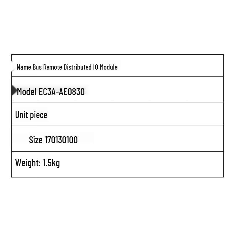 Aimo Xun EC3A-AE0830 Remote IO Module