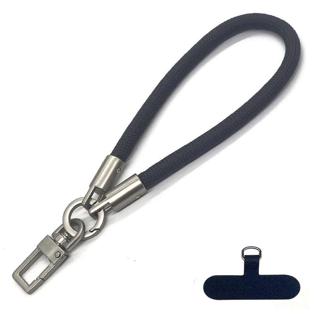 Metal Hook Wrist Strap 360 Degree Rotation Phone Lanyard New Short Hand Strap for Phone Case